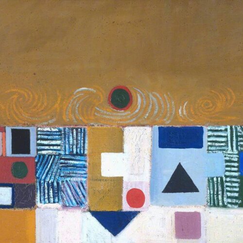 abstract square motifs by Victor Pasmore