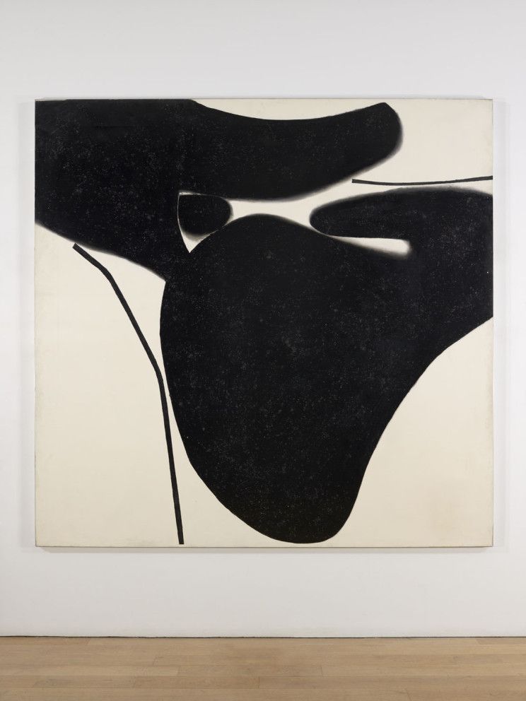 Victor Pasmore Black Image The Swan oil on canvas 1964 213x213cm