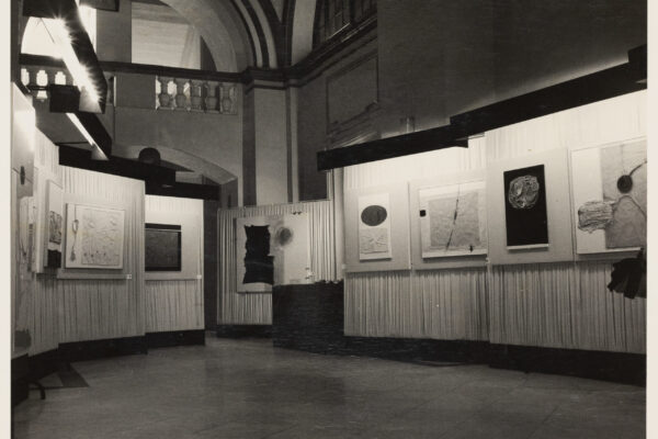 View of the 1969 exhibition, Private Collection, Malta, Digitised by Massimo Denaro