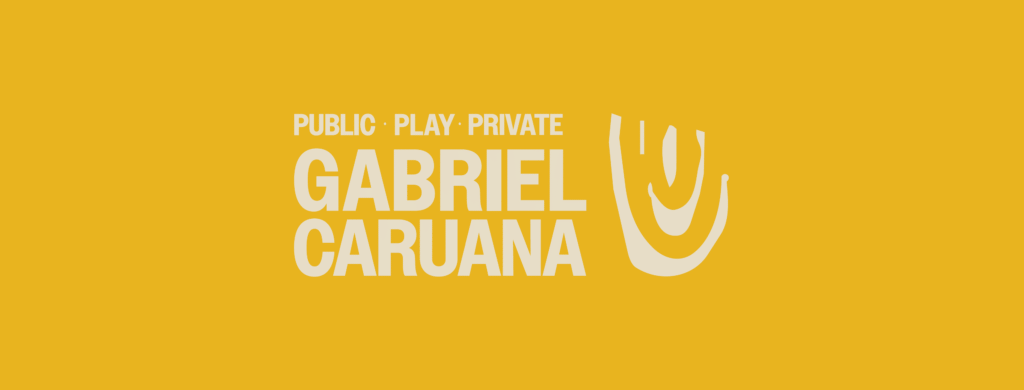 Yellow cover showing fingerprint and Gabriel Caruana
